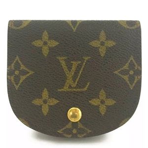 Louis Vuitton Vintage Monogram Porte Monnaie Gousset Coin Purse wallet